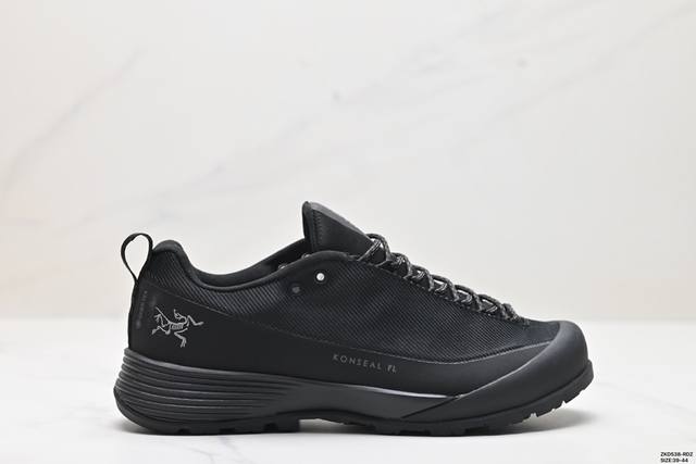 公司级arcteryx 始祖鸟 Konseal Fl 2 Leather Gtx M 经典男士户外登山徒步休闲运动鞋户外男鞋防水鞋轻便舒适软底缓震 尺码:39-