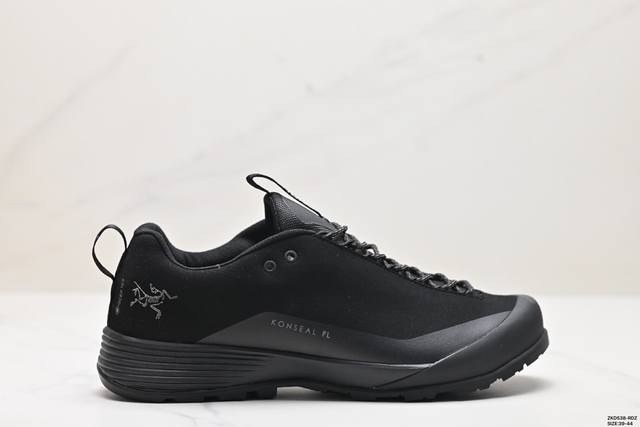 公司级arcteryx 始祖鸟 Konseal Fl 2 Leather Gtx M 经典男士户外登山徒步休闲运动鞋户外男鞋防水鞋轻便舒适软底缓震 尺码:39-