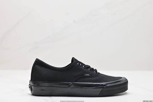 公司级万斯vans Lx Authentic Reissue 44皮革 耐磨 低帮 板鞋 货号:Vn0007Qzbka 尺码:35.5 36 36.5 37 3