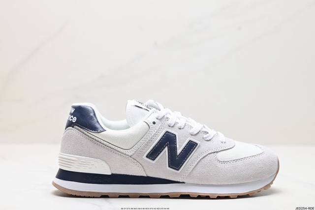 公司级升级原楦开发纸版版型#全新574升级版来啦！Nb新百伦new Balance U574升级版系列低帮复古休闲运动慢跑鞋 货号:Ml574Evw 尺码:36