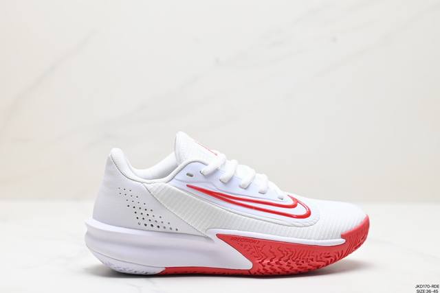 公司级耐克nike Precision Vil 缓震耐磨休闲运动男女子实战篮球鞋 Precision 6 系列 训练鞋 这款产品抓地力很好 轻便透气 舒适感强