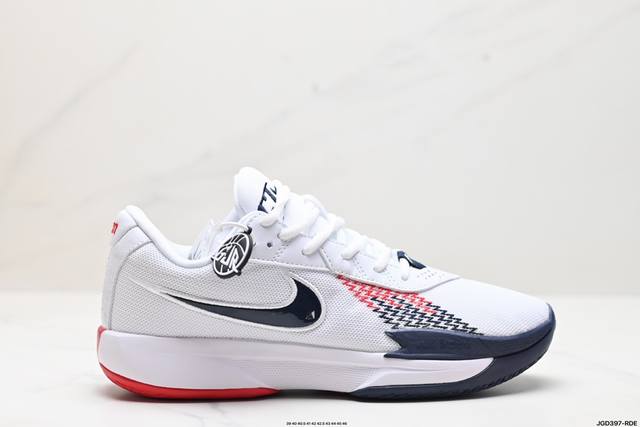 公司级nike Air Zoom G.T. Cut Academy 运动舒适 减震防滑耐磨抓地 低帮篮球鞋 货号:Fb2598-104 尺码:39 40 40.