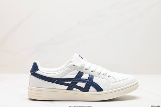 公司级亚瑟士 Onitsuka Tiger Tokuten 复古低帮休闲跑鞋 实拍首发 鞋跟 鞋舌处印有鬼塚虎特有的品牌logo标志 提升品牌的认知度 柔软内里