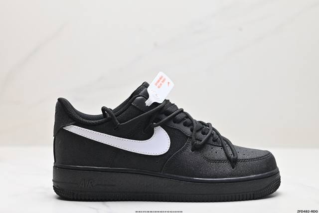 公司级nike Air Force 1‘07 原楦头原纸板 打造纯正低帮空军版型 专注外贸渠道 全掌内置蜂窝气垫 原盒配件 原厂中底钢印、拉帮完美 官方货号:Z