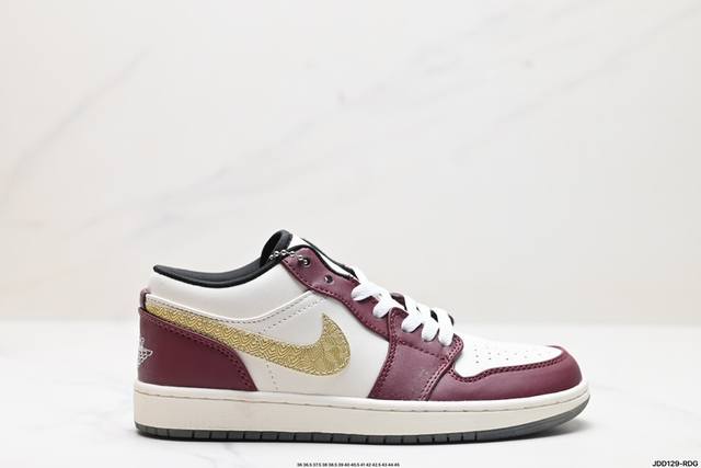 真标nike Air Jordan 1 Low aj1乔1低帮休闲板鞋 同步官方配色 官方货号:Fj5735- 尺码:36 36.5 37.5 38 38.5