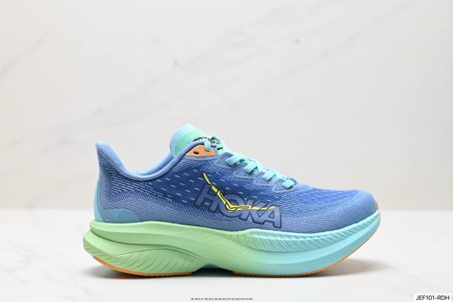 公司级小红书推荐hoka W Mach 6全新配色 这个品牌来自于新西兰的毛利语，Hoka表示大地，One One表示飞越，连起来就是飞越地平线，One One