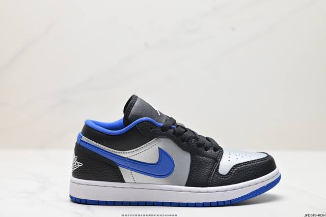 公司级耐克nike Wmns Air Jordan 1 Low Aj1乔丹一代低帮经典复古文化休闲运动篮球鞋 货号:553558-007 尺码:36 36.5