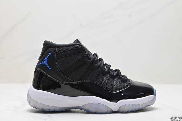 真标nike Air Jordan 11 Retro High Concord 耐克 Aj11代迈克尔 乔丹低帮运动文化篮球鞋 货号:378037-061 尺码