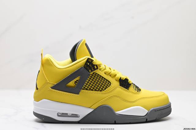 公司级nike Air Jordan 4 Retro 耐克迈克尔 乔丹aj4代中帮复古休闲运动文化篮球鞋 货号:Dh6927-140 尺码:36 36.5 37