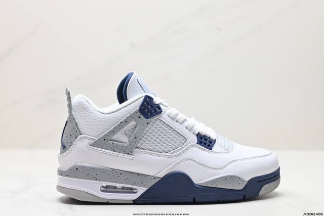 公司级nike Air Jordan 4 Retro 耐克迈克尔 乔丹aj4代中帮复古休闲运动文化篮球鞋 货号:Dh6927-140 尺码:36 36.5 37