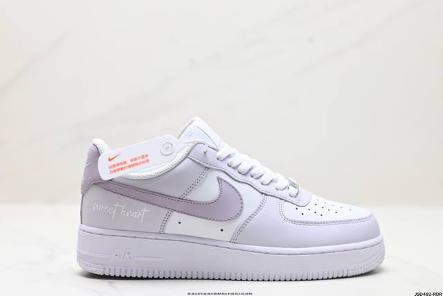 公司级nike Air Force 1‘07 原楦头原纸板 打造纯正低帮空军版型 专注外贸渠道 全掌内置蜂窝气垫 原盒配件 原厂中底钢印、拉帮完美 官方货号:D