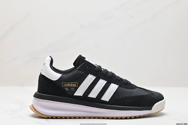 公司级阿迪达斯adidas Sl 72 Rtn三叶草复古休闲跑步鞋休闲运动鞋 货号:Id1031 尺码:36 36.5 37 38 38.5 39 40 40. - 点击图像关闭