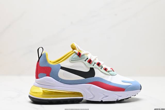 公司级耐克nike Air Max React 大气垫 减震 耐磨 休闲跑步鞋 货号:Ao4971-002 尺码:36 36.5 37.5 38 38.5 39