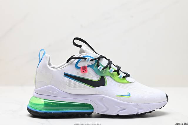 公司级耐克nike Air Max React 大气垫 减震 耐磨 休闲跑步鞋 货号:Ao4971-002 尺码:36 36.5 37.5 38 38.5 39