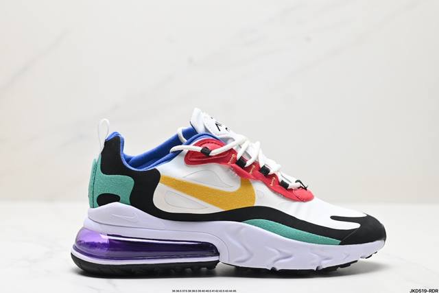 公司级耐克nike Air Max React 大气垫 减震 耐磨 休闲跑步鞋 货号:Ao4971-002 尺码:36 36.5 37.5 38 38.5 39