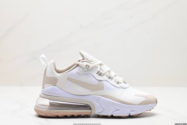 公司级耐克nike Air Max React 大气垫 减震 耐磨 休闲跑步鞋 货号:Ao4971-002 尺码:36 36.5 37.5 38 38.5 39