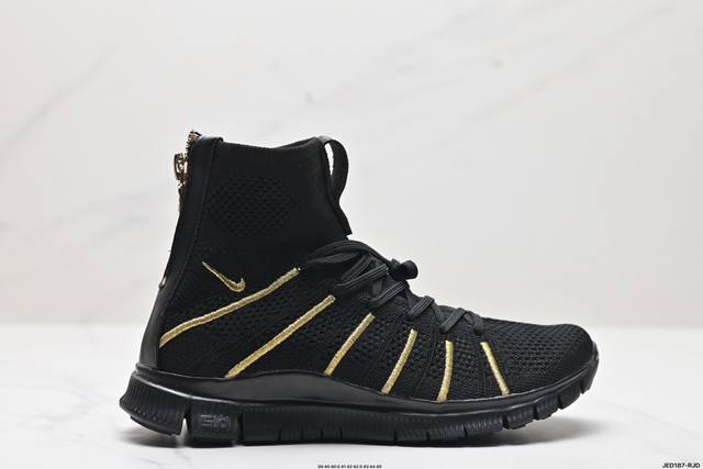 公司级nike Free Flyknit Mercurial Olivier Rousteing 舒适 防滑轻便 高帮 训练鞋 货号:834906-007 尺码