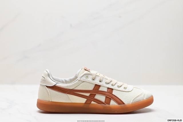 公司级亚瑟士 Onitsuka Tiger Tokuten 复古低帮休闲跑鞋 实拍首发 tokuten的灵感来源于80年代的室内用鞋 t-Toe前足补强设计 室