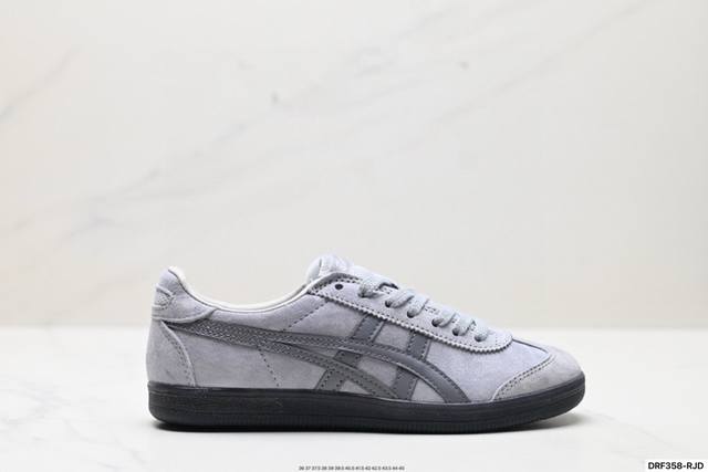 公司级亚瑟士 Onitsuka Tiger Tokuten 复古低帮休闲跑鞋 实拍首发 tokuten的灵感来源于80年代的室内用鞋 t-Toe前足补强设计 室