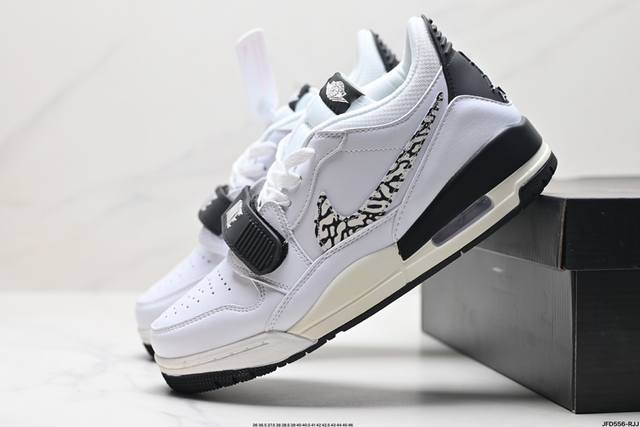 公司级三合一最强合体，多种新配色回归耐克nike Air Jordan Legacy 312 Low”White Grey Fog Blue Red“乔丹最强三