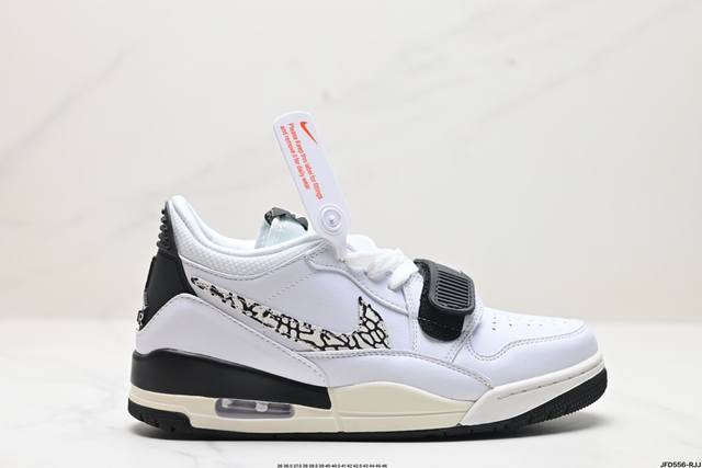 公司级三合一最强合体，多种新配色回归耐克nike Air Jordan Legacy 312 Low”White Grey Fog Blue Red“乔丹最强三