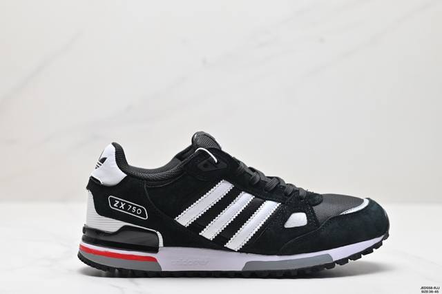 公司级adidas Originals Zx 750 织物二层绒面皮 透气 低帮 生活休闲鞋 货号:By9274 尺码:36-45 id:Jed558-Rjj