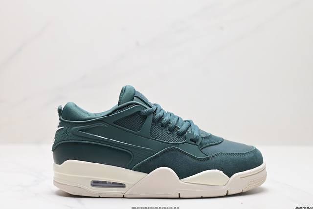 公司级nike Air Jordan 4 Rm 防滑 低帮 复古篮球鞋 货号:Hf4334-300 尺码:36 36.5 37.5 38 38.5 39 40