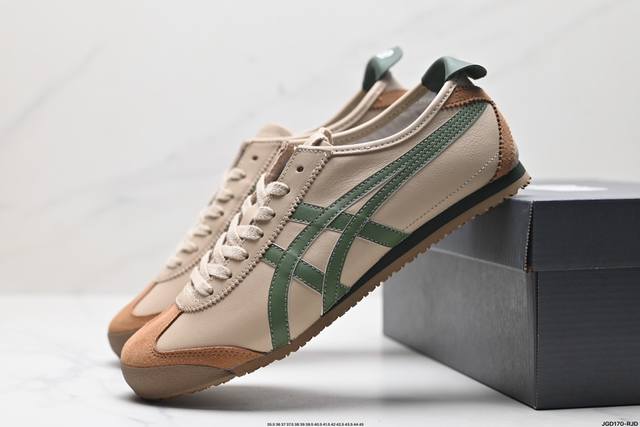 公司级onitsuka Tiger Nippon Made 鬼冢虎手工鞋系列 最高版本mexico 66 Deluxe メキシコ 66 デラックス独家！同步官方