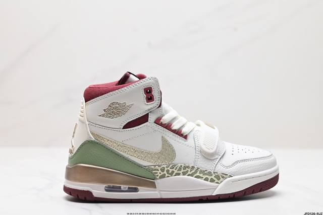 公司级air Jordan Legacy 312 纯原大厂出品 最强高邦三合一 有着交错结合的设计，它的名字就展现出它所包含的鞋款元素，312 分别对应了 Ai