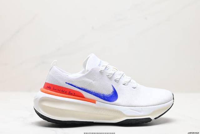 真标nike Zoomx Invincible Run Fk 3休闲运动慢跑鞋 货号:Hj6653-900 尺码:36 36.5 37.5 38 38.5 39