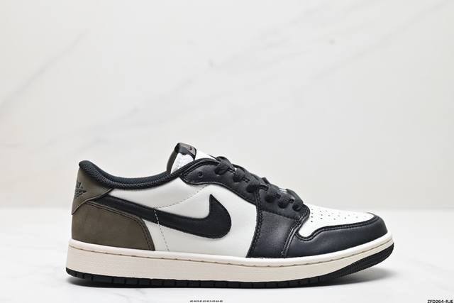 纯原版本air Jordan 1 Low Mocha 摩卡 Aj1乔1低帮男子文化篮球鞋 Cz0790-102 国内一线头部知名大厂出品 高端外贸零售专供品质