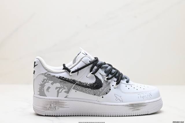 公司级nike Air Force 1‘07 原楦头原纸板 打造纯正低帮空军版型 专注外贸渠道 全掌内置蜂窝气垫 原盒配件 原厂中底钢印、拉帮完美 官方货号:Z