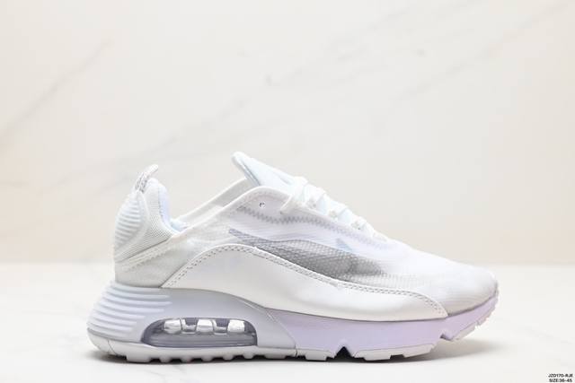 真标nike Air Max 2090 耐克复古减震防滑 低帮 休闲跑步鞋 货号:Bv9977-101 尺码:36-45 id:Jzd -Rje