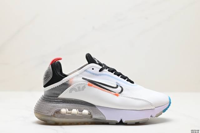 真标nike Air Max 2090 耐克复古减震防滑 低帮 休闲跑步鞋 货号:Bv9977-101 尺码:36-45 id:Jzd -Rje