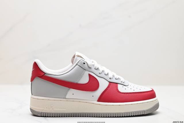 公司级nike Air Force 1‘07 原楦头原纸板 打造纯正低帮空军版型 专注外贸渠道 全掌内置蜂窝气垫 原盒配件 原厂中底钢印、拉帮完美 官方货号:F