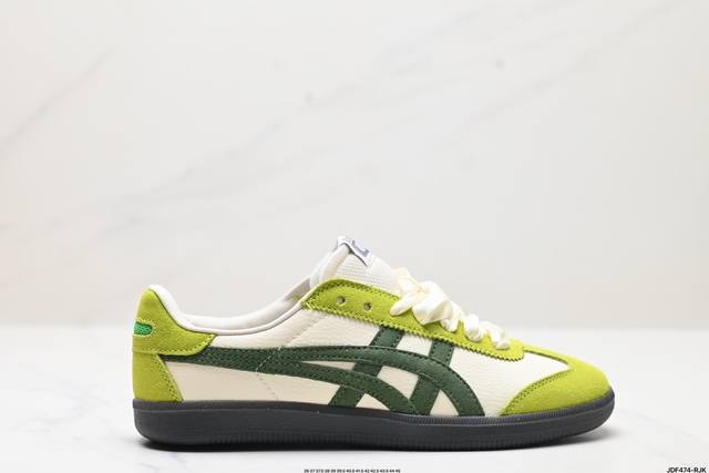 公司级亚瑟士 Onitsuka Tiger Tokuten 复古低帮休闲跑鞋 实拍首发 tokuten的灵感来源于80年代的室内用鞋 t-Toe前足补强设计 室