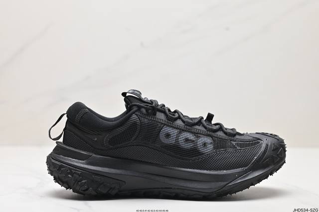 公司级nike Acg Mountain Fly 2 Low Acg山脉2代系列低帮户外登山越跑徒步休闲运动鞋 货号:Hf6245-001 尺码:40 40.5