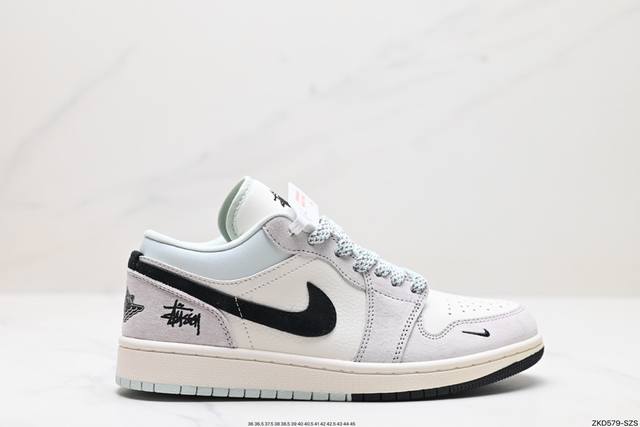 公司级air Jordan 1 Low Aj1乔1低帮休闲板鞋 同步官方配色 市场唯一独家头层皮打造 原鞋原档案开发 原厂皮料 原档冲孔鞋头 正确满胶鞋垫 四线