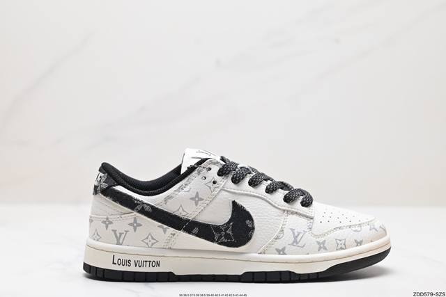 公司级nk Dunk Low Retro “Diy高端定制” 低帮休闲运动板鞋 原装头层材料 用料绝不含糊 独家版型蒸餾加工帶來的是更好的视觉和脚感体验 清洁度