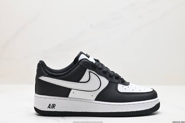 真标耐克nike Air Force 1‘07 空军一号低帮百搭休闲运动板鞋。柔软、弹性十足的缓震性能和出色的中底设计，横跨复古与现代的外型结合，造就出风靡全球