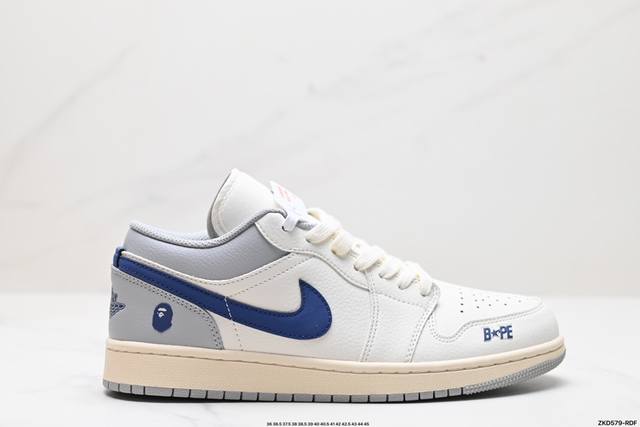 公司级air Jordan 1 Low Aj1乔1低帮休闲板鞋 同步官方配色 市场唯一独家头层皮打造 原鞋原档案开发 原厂皮料 原档冲孔鞋头 正确满胶鞋垫 四线