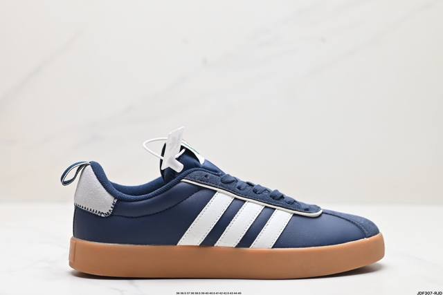 真标adidas Vl Court Classic Shoes 运动休闲板鞋德训鞋 这款adidas经典运动鞋 以经典造型塑就百搭风格 灵感源自adidas典藏 - 点击图像关闭