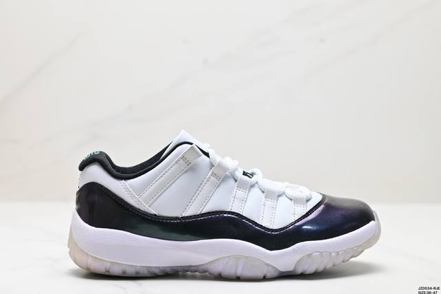 公司级耐克nike Air Jordan 11 Retro Low”Concord“Aj11代迈克尔 乔丹低帮运动文化篮球鞋 货号:Av2187-001 尺码: