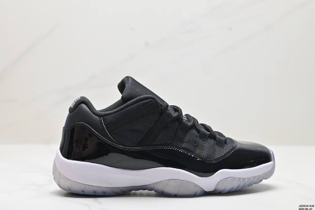 公司级耐克nike Air Jordan 11 Retro Low”Concord“Aj11代迈克尔 乔丹低帮运动文化篮球鞋 货号:Av2187-001 尺码: