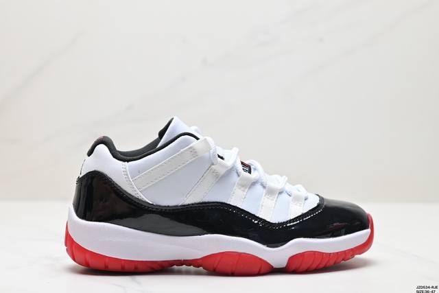 公司级耐克nike Air Jordan 11 Retro Low”Concord“Aj11代迈克尔 乔丹低帮运动文化篮球鞋 货号:Av2187-001 尺码: