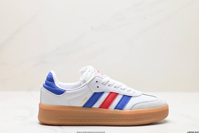 公司级阿迪达斯三叶草adidas Originals Samba Xlg 桑巴舞系列绅士德训足球风百搭低帮休闲运动板鞋 货号:Lg6289 尺码:36 36.5