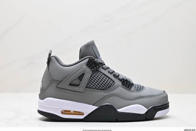 公司级nike Air Jordan 4 Retro 耐克迈克尔 乔丹aj4代中帮复古休闲运动文化篮球鞋 货号:Dh6927- 尺码:36 36.5 37.5