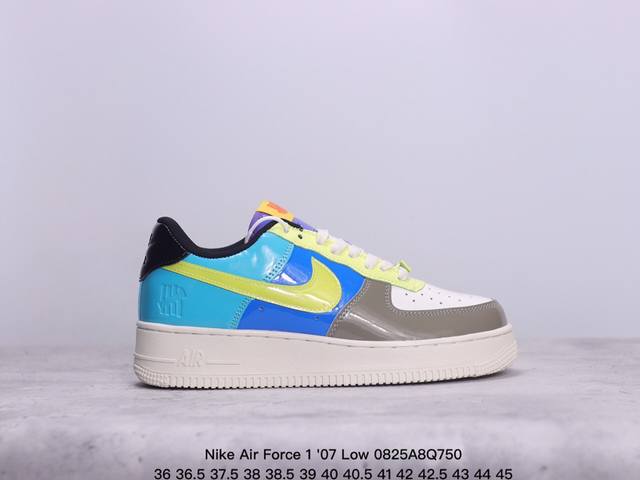 耐克 Nike Air Force 1 '07 Low 空军一号低帮，柔软、弹性十足的缓震性能和出色的中底设计，横跨复古与现代的外型结合，造就出风靡全球三十多年