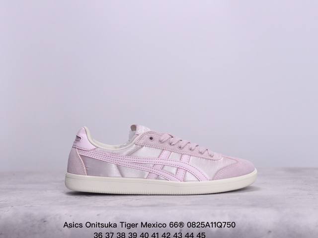 Asics 亚瑟士 男女鞋真标半码制 日产经典老牌-鬼塚虎 Onitsuka Tiger Mexico 66经典墨西哥系列复古经典百搭板鞋帆布休闲运动鞋慢跑鞋。