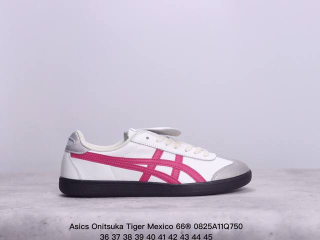 Asics 亚瑟士 男女鞋真标半码制 日产经典老牌-鬼塚虎 Onitsuka Tiger Mexico 66经典墨西哥系列复古经典百搭板鞋帆布休闲运动鞋慢跑鞋。